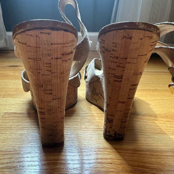 Michael Kors Amber Cork Wedge Sandals size 9 - Picture 5 of 7